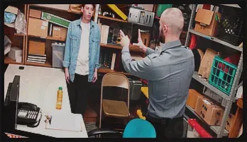 Twink Punished Bareback by Guard – Hot Gay Raw Action