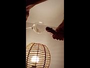 Mmm, a good glass of cum !