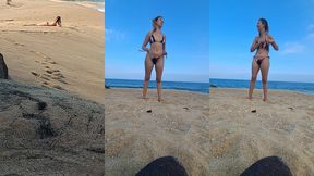 a stranger touched my body on the beach.