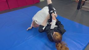 Princess Petra vs Alex Mixed Competitive Wrestling in GI