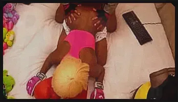 Intense Doggystyle with Petite Ebony Slut