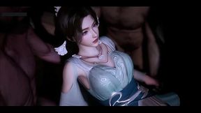 Shi Yunxiao  Seraphim in 3D Thiccness - 3D Animation Hentai