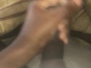 Busting a quick nut while doing laundry
