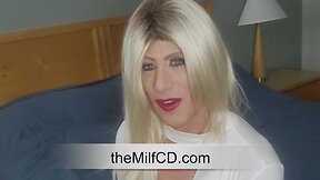 Intense faggot verbal humiliation by CD tgirl