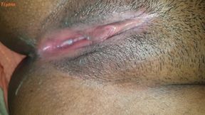 Slut Wife Giving Her Boss a Sloppy Deep Throat Blowjob and Fucked Hard Missionary