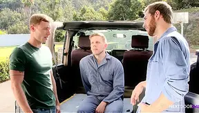 Justin Matthews Commands the Mechanic—Moans Fill Garage During Edging Fun – 18+