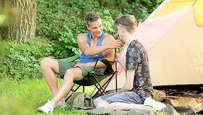 Conor Paveys Hot Outdoor Tryst – Wild Bareback Action Under the Sky – GayXXX