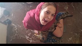 Mora Sucking Husband's Cock