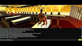 Caylee Greek Seduces in 3D Anime Porn Game for Intense IMVU Action