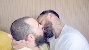 2 HOT MEN KISSING FOR 1 HOUR WITH EXTREME HORNY AND PASSION - BY ADAM BEARD AND TAYLOR FOX - CLIP 6