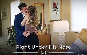Moderndaysins, vanessa vega right under his nose