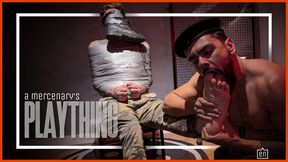 Mercenary Hex breaks Tonny in a relentless interrogation fetish session (720p ENG-sub) Bondage Male - Gay Bondage - Tape Bondage - Gay Foot Fetish - Gay Military