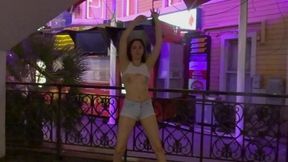 Slut Showing Off in a Crop Top