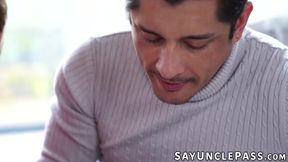 Manuel Skye and Rocky Vallarta tutor their stepsons intimately