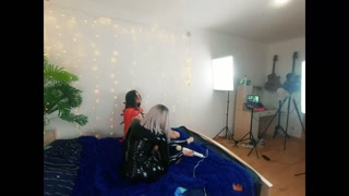 Lesbian 4k video with backstages, hot play bdsm fetish with hitachi orgasms