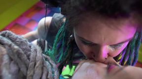 Bound by Lust: Anuskatzz Surrenders to Illuz’s Sinful Strap-On