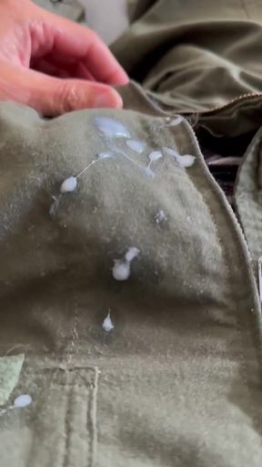 Thrilling moment from &quot;Hot US army soldier jerking off his throbbing cock!!&quot;