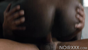 Sizzling sexy Cesar Xes covered my dark face with his sticky white cum