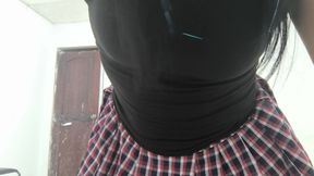 She Has Something Abnormal in Her Vagina!! a Strange Lump on Her Vaginal Lips Causes Fear and Excitement