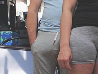 Public Bus Handjob Stranger Cum Raw, risky, and fucking sexy! This chick strokes his thick rod, teasing him until he explodes in public