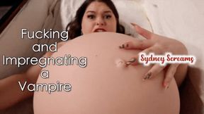 Fucking and Impregnating a Vampire - Horny Vampire Seduces You and You Breed Her Vamp Pussy Until She's Pregnant ft Sydney Screams - 1080 MP4