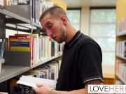 Library Hookup - A Foot Fetish Story