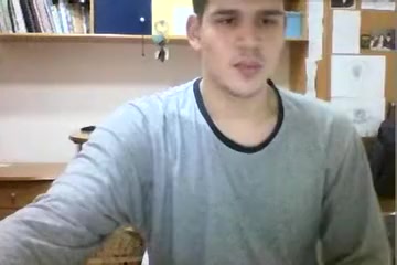 Greek Str8 Boy Is Jerking His Fat Big Cock,Hot Big Ass OnCam