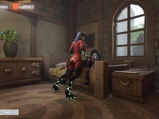 World of Warcraft: Semen Road. CG Anime Game. part two