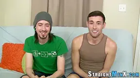 Straight Guy Blowing Guys Cock