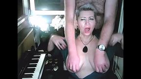 three sex performances by an odious mature married couple from moscow, or sex on a cramped balcony.!.))