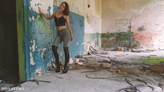 Thigh High Boots ASMR Mistress Perfect Ass Tight Jeans Boot Fetish Tease