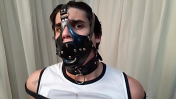 Luan Santiago Gag Test from BondageMan&reg_