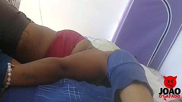 VIDEO CASEIRO - Fudendo sem camisinha com Nana Diana e gozar dentro da buceta