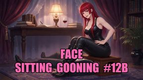 Face Sitting Gooning #12B: Goddess's Eternal Smother Throne (Animated)