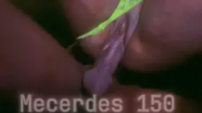 ebony gets pounded outside