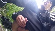 Nature'S Heat Fuels Wild Jerking, Splashing Cum Across The Sand",