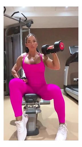 Hard Training and Posing Muscles