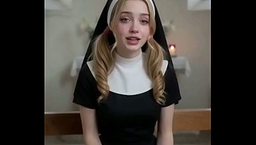 Fantasias IA - Monja de 18 a&ntilde_os pura y virgen quiere tener su primera experiencia sexual y me permite que le haga todo lo que quiera en el co&ntilde_o y el culo y que me corra en su boca, en espa&ntilde_ol