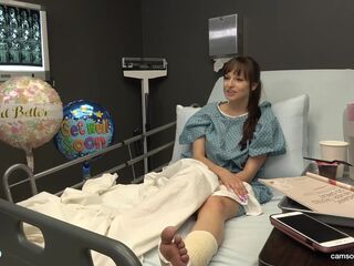 Public Sex in Hospital mother I'd like to fuck Flash, BF Cums on Titties After Tugjob
