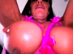 Big and busty tit pornstar