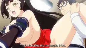 Curvy Ogress Initiated by Lustful Sensei in Steamy Classroom Encounter