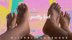 PRETTY BLACK FEET : MISTRESS LAVENDER
