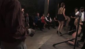 sluts get used in bondage orgy