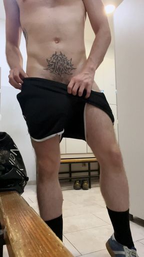 A guy enjoying masturbating