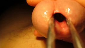 Sounding & Stretching Urethra Before Cumming Hard