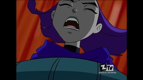 Raven Stand & Carry Tentacled - Teen Titans cartoon porn
