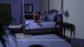 Curvy 3D babe gets big shaft in anime game