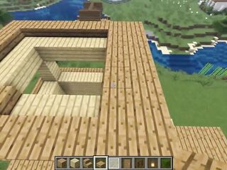 How to build a Modern Wood House in Minecraft