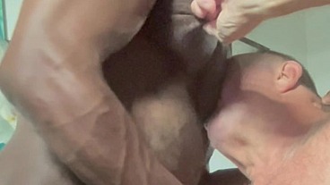 Further Intense Interracial Nipple Play
