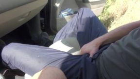 Sucking straight twink in exhib cruising